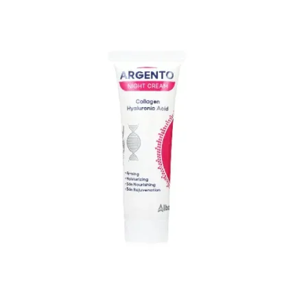 Arginto Night Cream Collagen Hyaluronic Acid 60GM