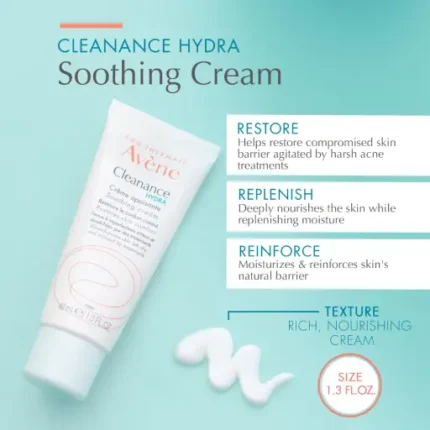 Avene Cleanance Hydra Soothing cream 40ml - Image 4