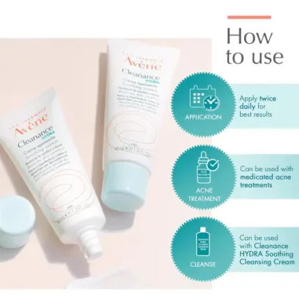 Avene Cleanance Hydra Soothing cream 40ml - Image 5