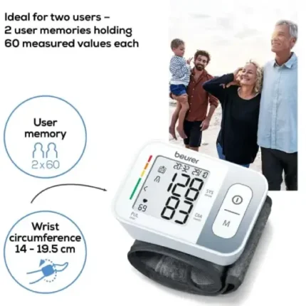 Beurer BC 28 wrist blood pressure monitor - Image 3