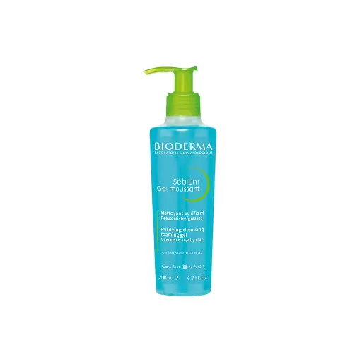 Bioderma Sebium Purifying Foaming Gel, 200 ml