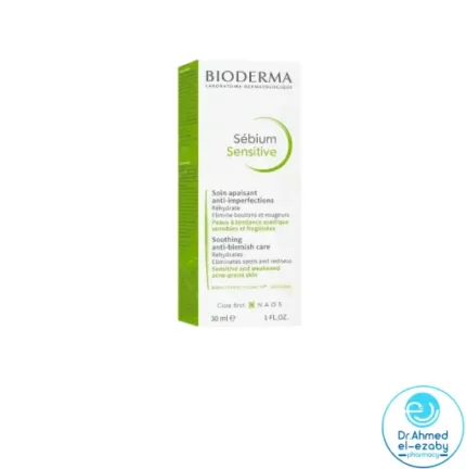 Bioderma Sebium Sensitive Anti-Blemish Vitamin E Cream 30ml - Image 1