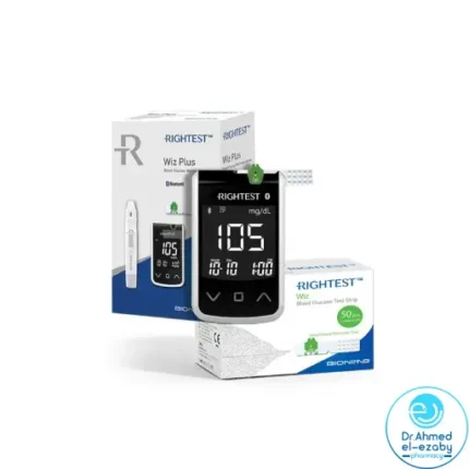 Bionime Rightest WizPlus bundle (Glucometer + 50 strips)