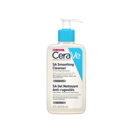 Cerave SA Smoothing Salicylic Acid Cleanser Gel – 236ml