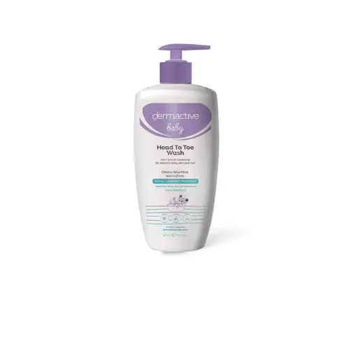 Dermactive baby Head to toe wash 2 in 1 gentle cleansing 500 ML