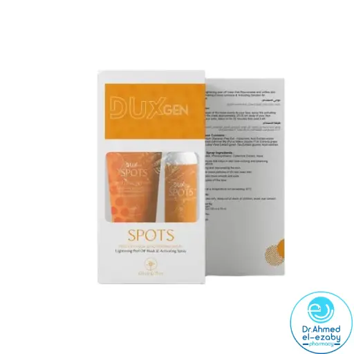 Duxgen Spots Peel-off Mask 120 ml + Activating Spray 75 ml