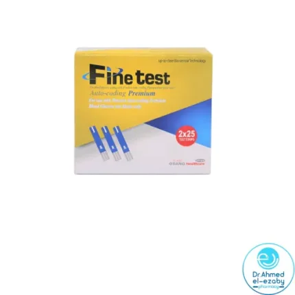 Fine Test Blood Glucose Test Strips, 50 Strips - Image 2