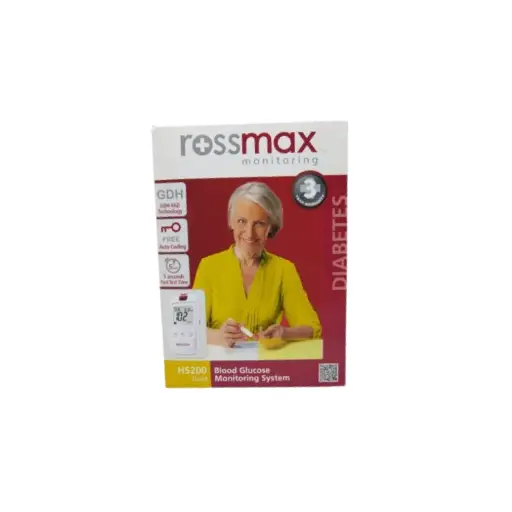 ROSSMAX BLOOD GLUCOSE MONITORING HS200 GOLD