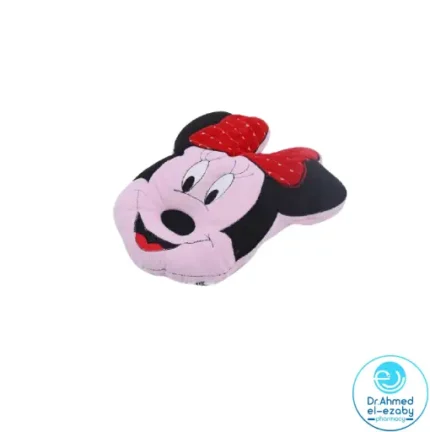 Soft baby pillow with Minnie Mouse print - Image 1