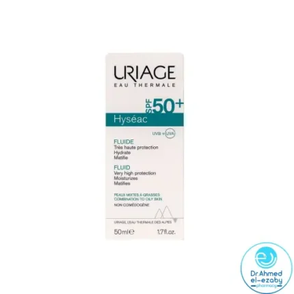 URIAGE HYSEAC SPF+50 FLUIDE 50 ML - Image 2