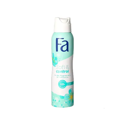 Fa Spray Deodorant, Soft & Control - 150 ml