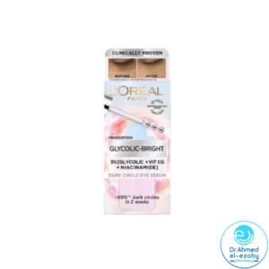 L'Oreal Glycolic Bright Dark Circles Eye Serum - 20ml