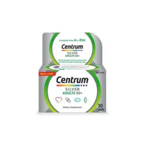 Centrum Multivitamins Silver With Lutein A to Zinc 30 Tablets
