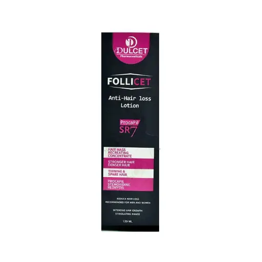 Dulcet follicet anti hair loss lotion 120ml