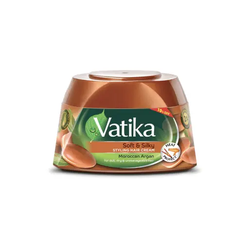 Vatika Naturals Moroccan Argan Styling Hair Cream 70ml (2)