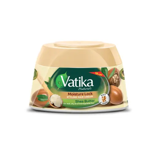 Vatika Naturals Shea Butter Hair Cream (125ml)