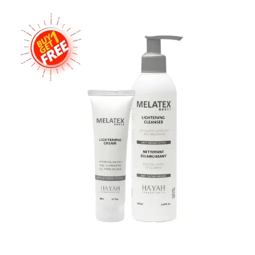 HAYAH Melatex LIGHTENING CLEANSER 200ML+ CREAM 50ML