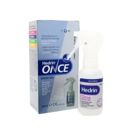 HEDRIN ONCE SPRAY GEL 100ML