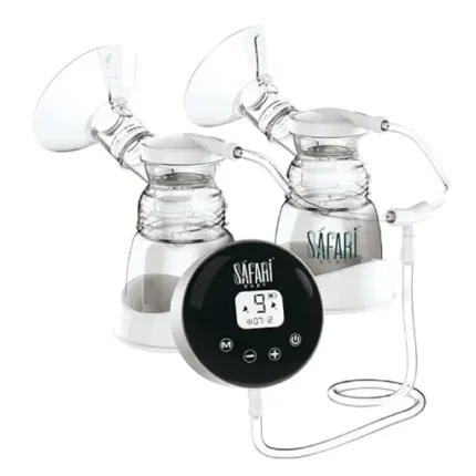 Safari Double Electric Breast pump 9 suction Levels-2 modes