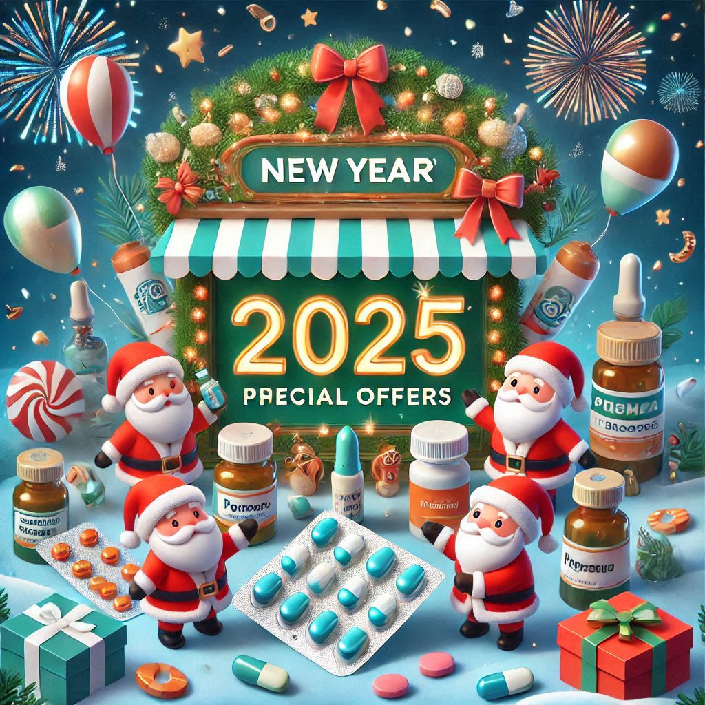Celebrate New Year 2025 with Dr. Ahmed El-Ezaby Pharmacy’s Special Offers! 🎉🎄