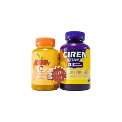 CIREN VITAMIN D3 120 PIECES+BENEBON 45 GUMMIES