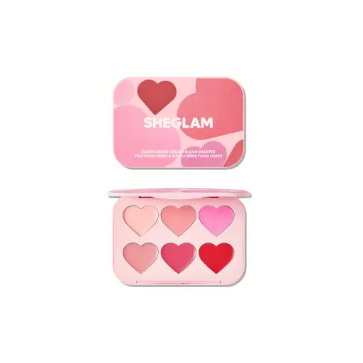 SHEGLAM Flush Crush Cream Blush Palette-Blushing