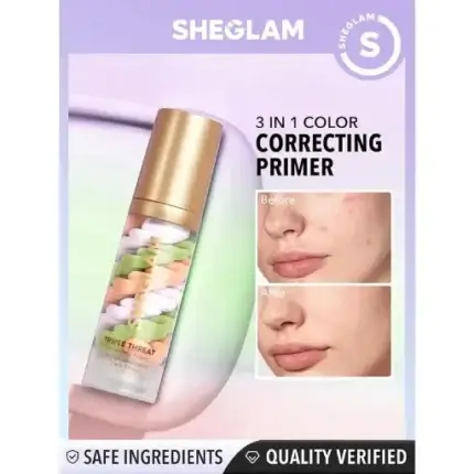 Sheglam Triple Threat Correcting Primer 30ML - Image 2