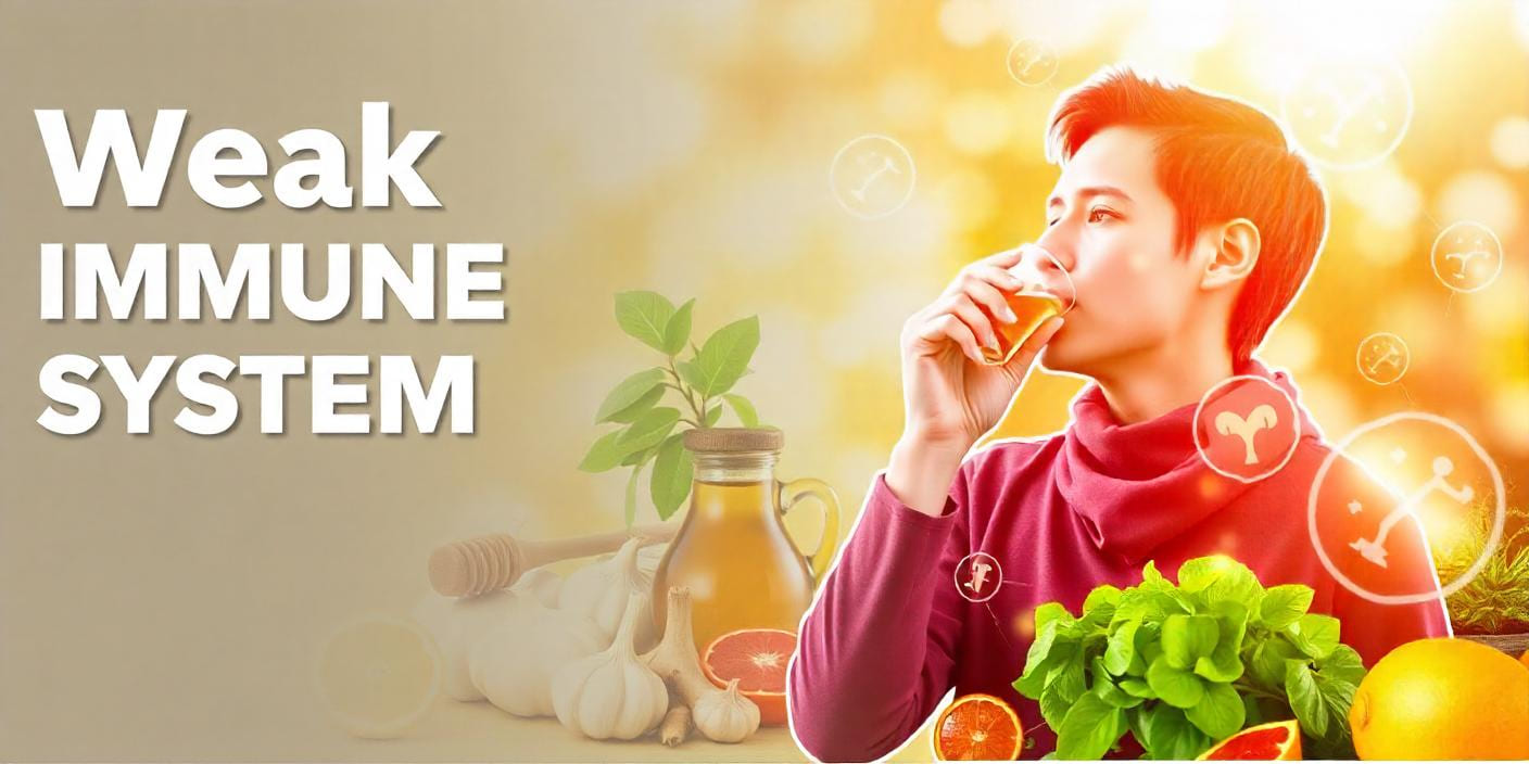 Weak Immune System: Causes, Symptoms, and Natural Ways to Boost Immunity