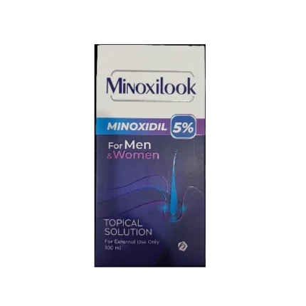 MINOXILOOK 5%TOPICAL SOLUTION 100ML