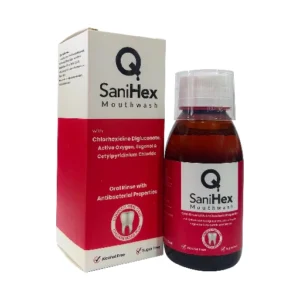 Q SANI HEX MOUTH WASH 120 ML