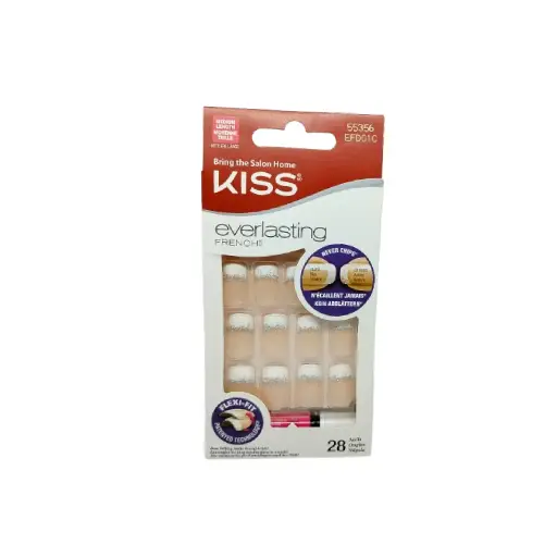 kiss everlasting NAILS 28 MEDIUM EFD 01C 3567