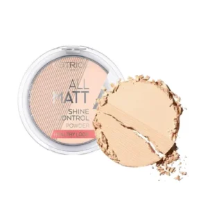 كاتريس بودرة مضغوطة All Matt Plus للتحكم في اللمعان – درجة 100