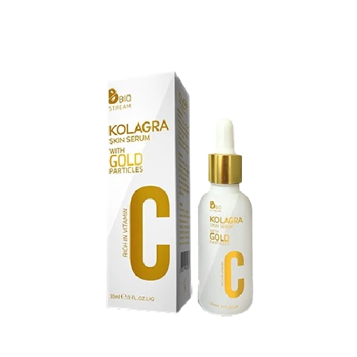 KOLAGRA SERUM gold 30ML+ V.C SERUM 50ML offer