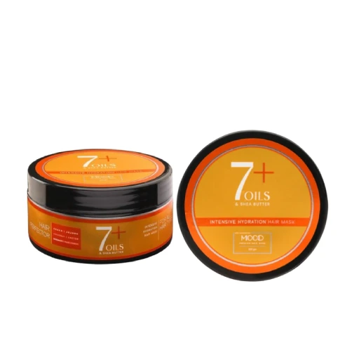 MOOD 7+OILS & SHEA BUTTER HAIR MASK 200 gm