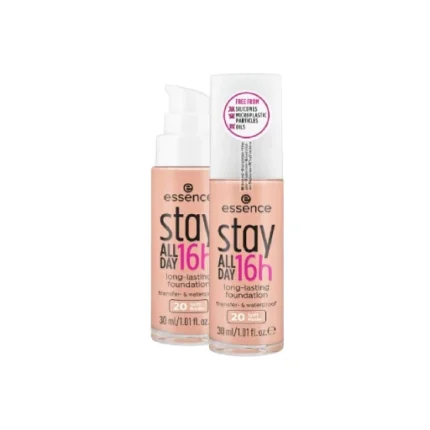 essence STAY ALL DAY LON LASTING FOUNDATION20-30Ml