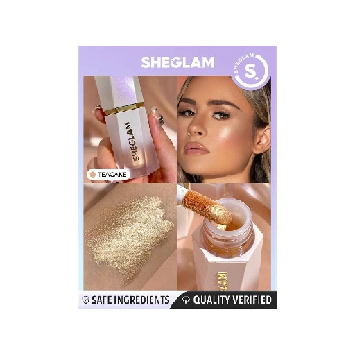 sheglam liquid highlighter tea cake 5.2ml