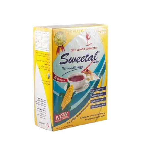 sweetal zero calorie sweetener 75 sach/1gm