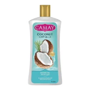 CAMAY SHOWER GEL COCONUT 1 LITER