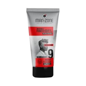 Man-zone Invisible Fiber Gel Strong Hold Extra Shine 175ml