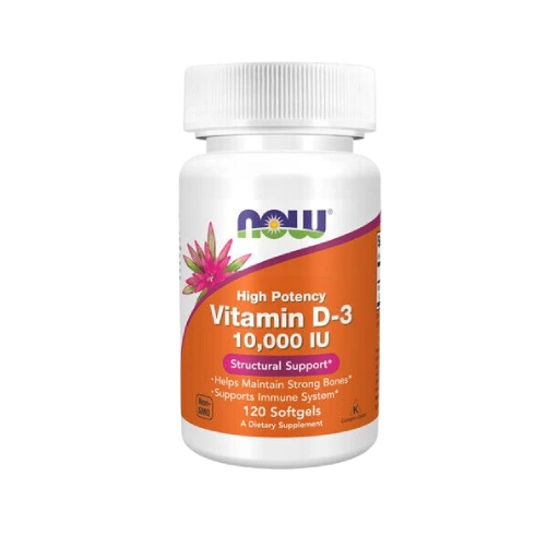 NOW VITAMIN D -3 10.000 IU 120 SOFT GELS