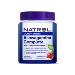 Natrol Ashwagandha Comple Mood + Stress 30 gummies