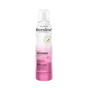 beesline spray deo whitening flder rose 150ml