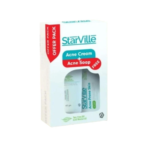 star ville acne cream 60 gm +acne soap offer