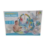 Children's piano rug with silicone toys