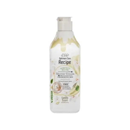 EVA RECIPE SHOWER CREAM UANILLA SCENT 370ML