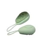 Mouse-shaped shower tank brush