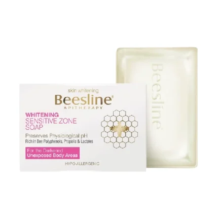 beesline whitening sensitive zone soap 110g