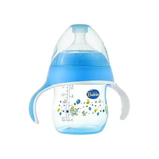 BUBBLES NATURAL BIBRONA FEEDING BOTTLE 150ML40615