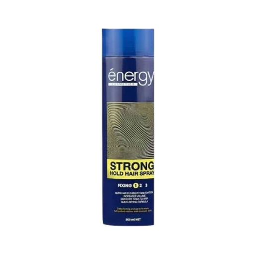 ENERGY  STRONG HOLD HAIR SPRAY 500ML