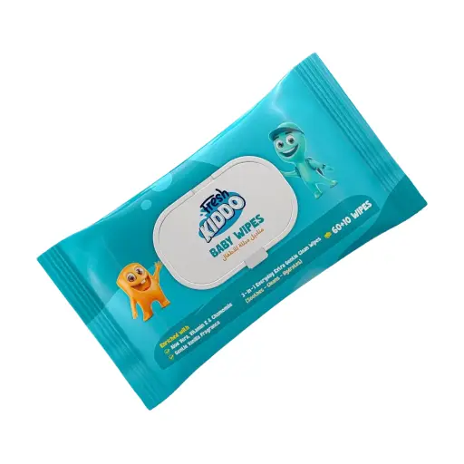 FRESH KIDDO BABY 60+10 WIPES